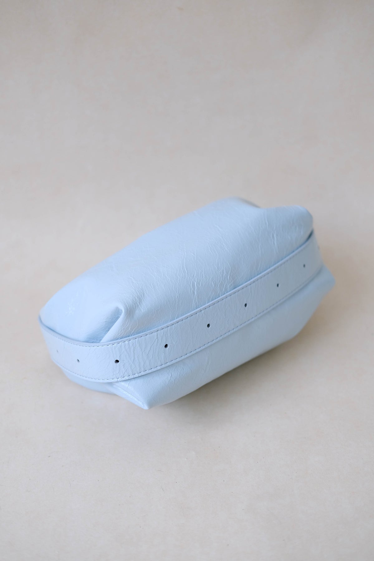 French Retro Lunch Box Bag In Baby Blue
