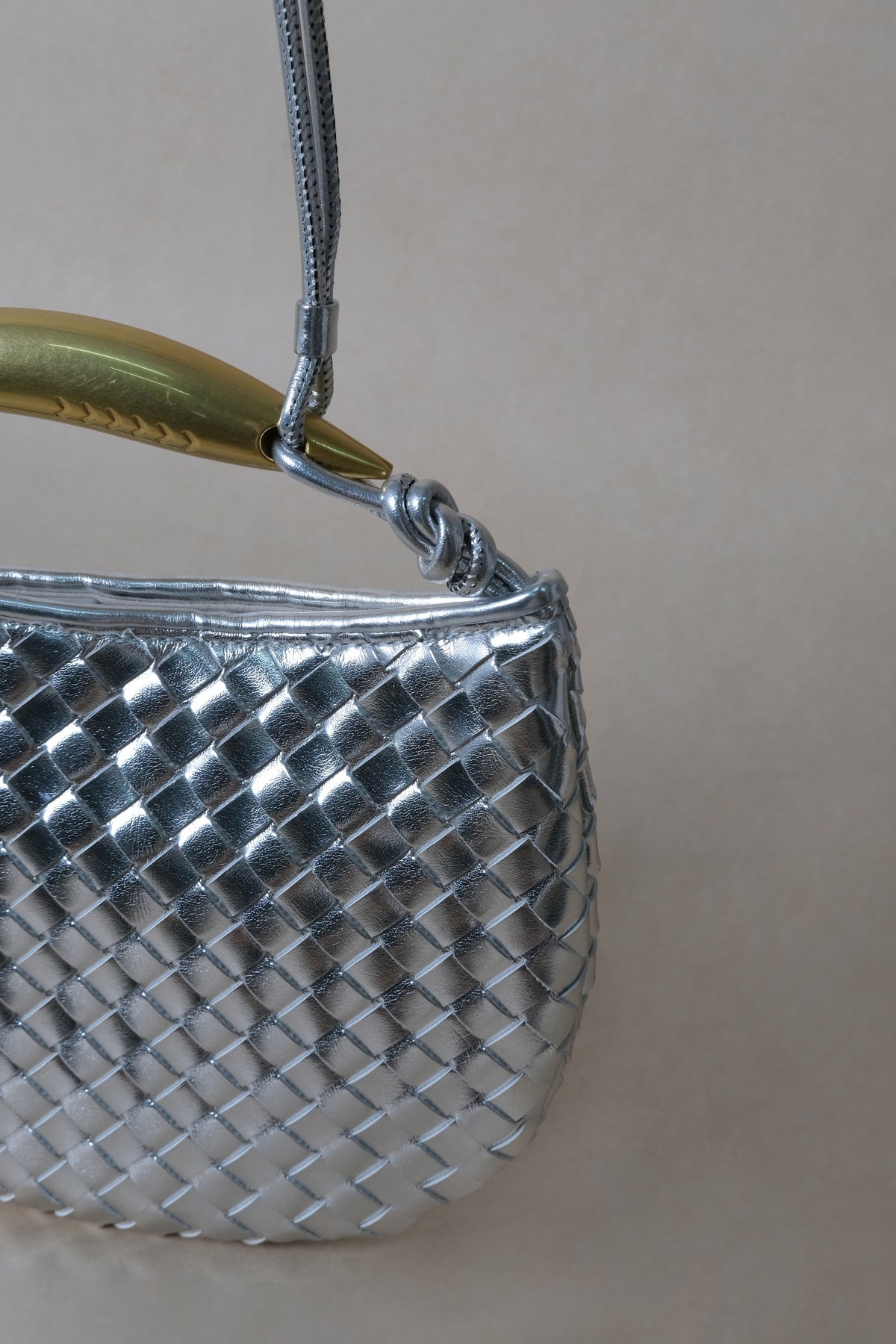 Artisan Classic Dumpling Bag - Silver