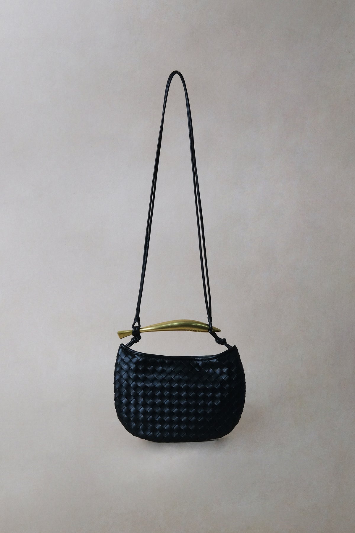 Artisan Classic Dumpling Bag - Shinny Black