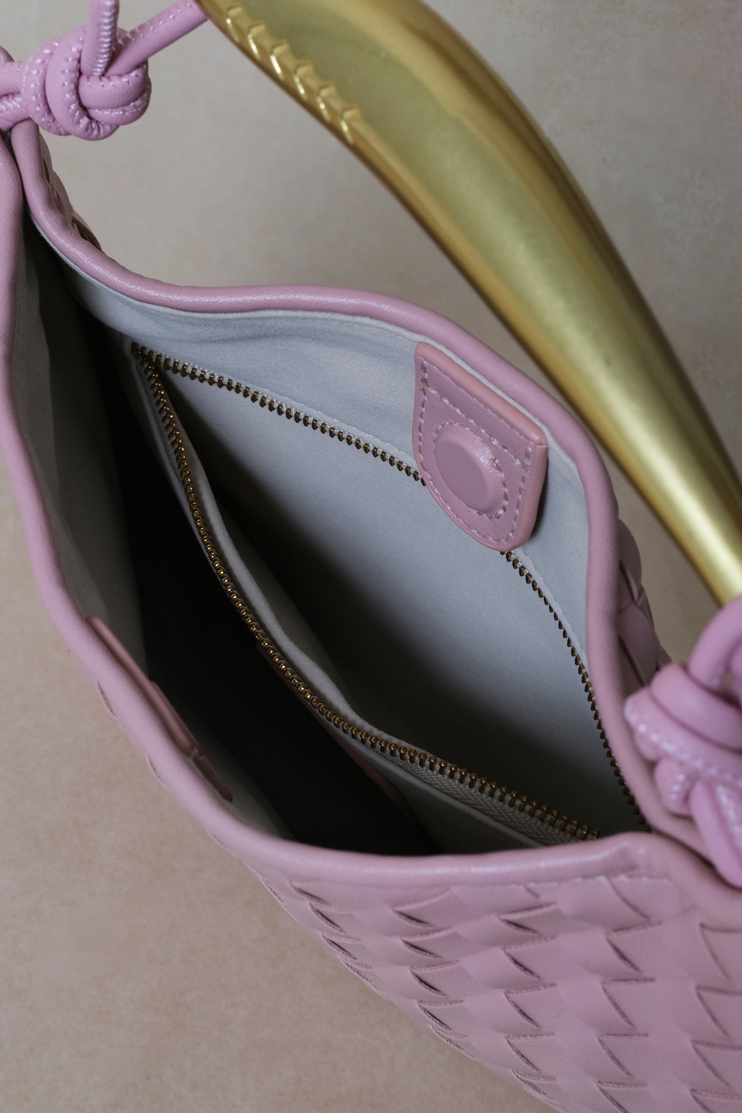 Artisan Classic Dumpling Bag - Lotus Pink