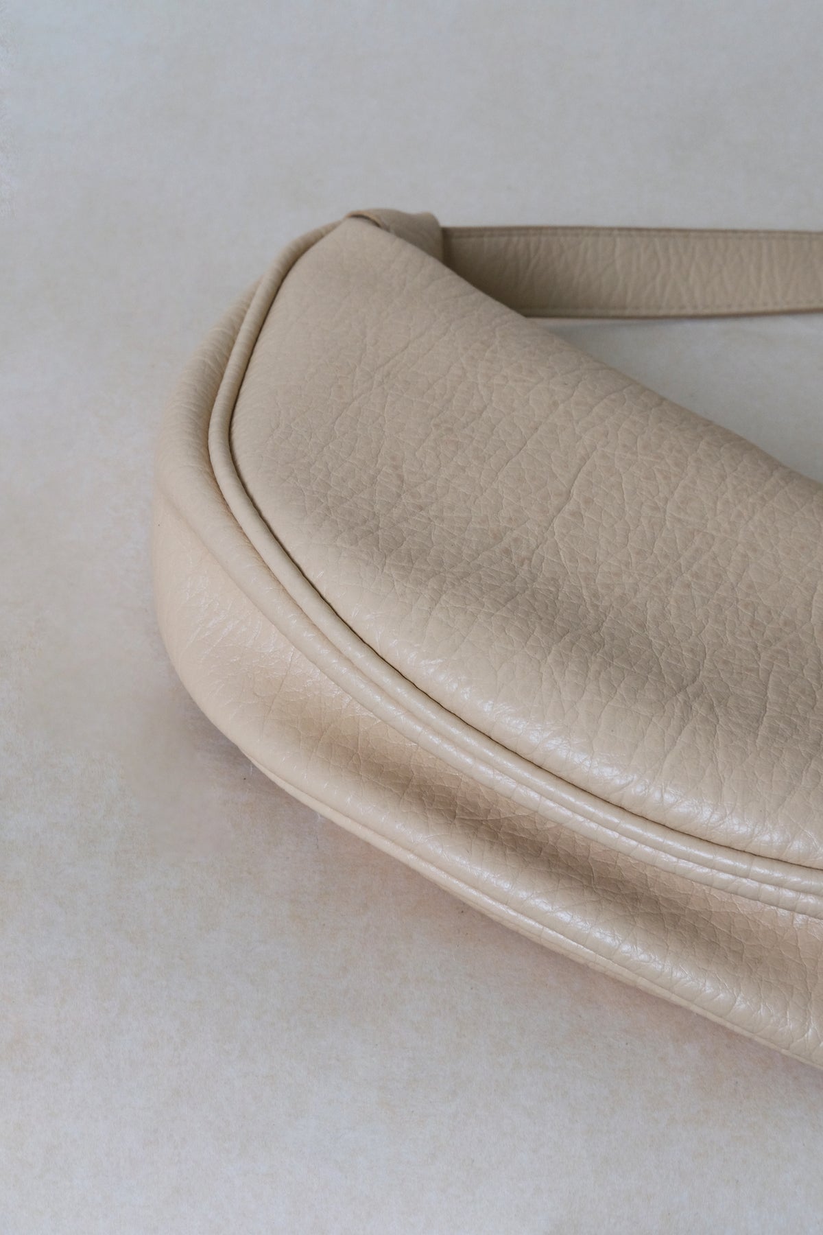 Everyday Soft Dumpling Bag - Cream Yellow
