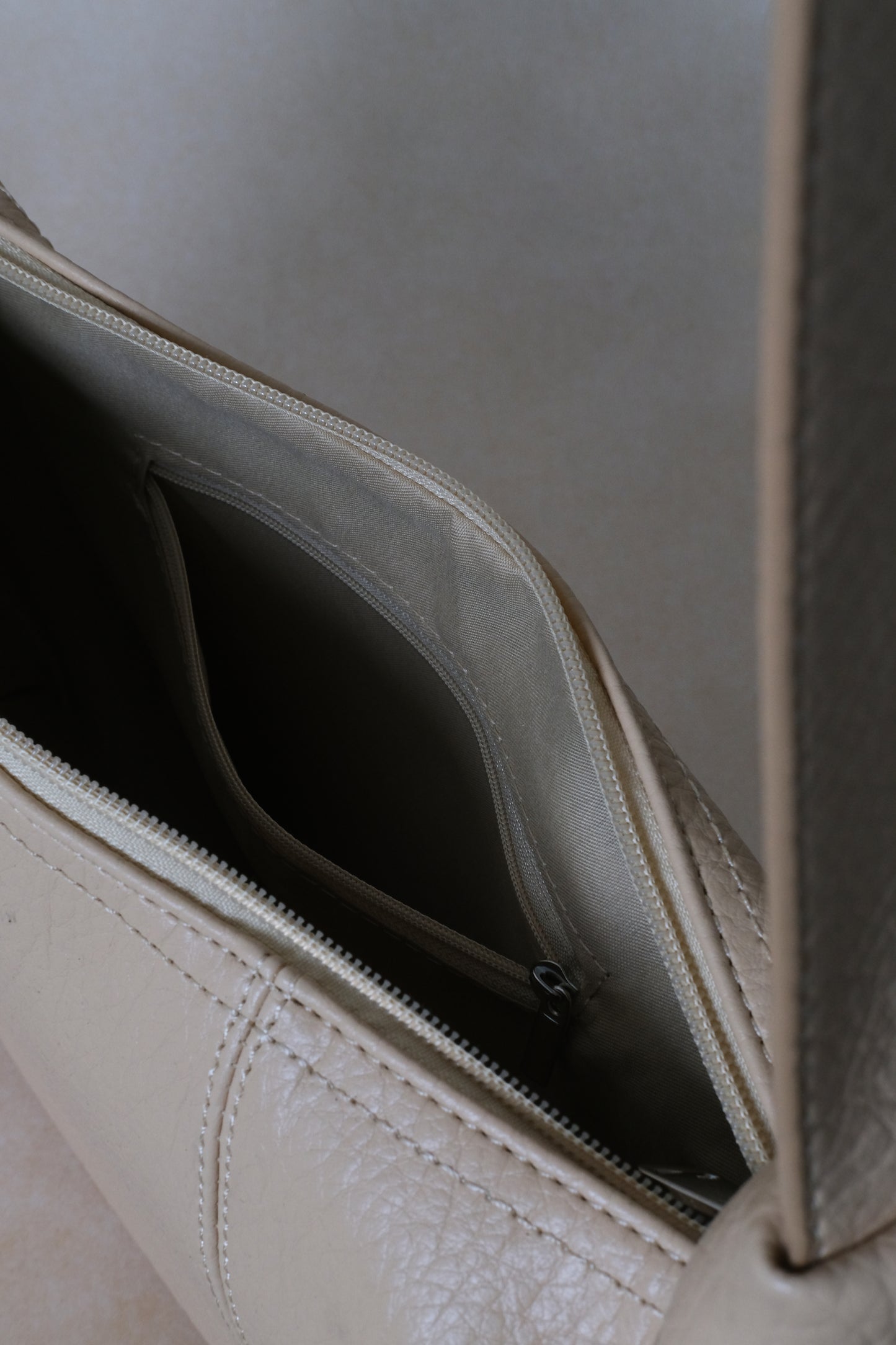 Everyday Soft Dumpling Bag - Cream Yellow