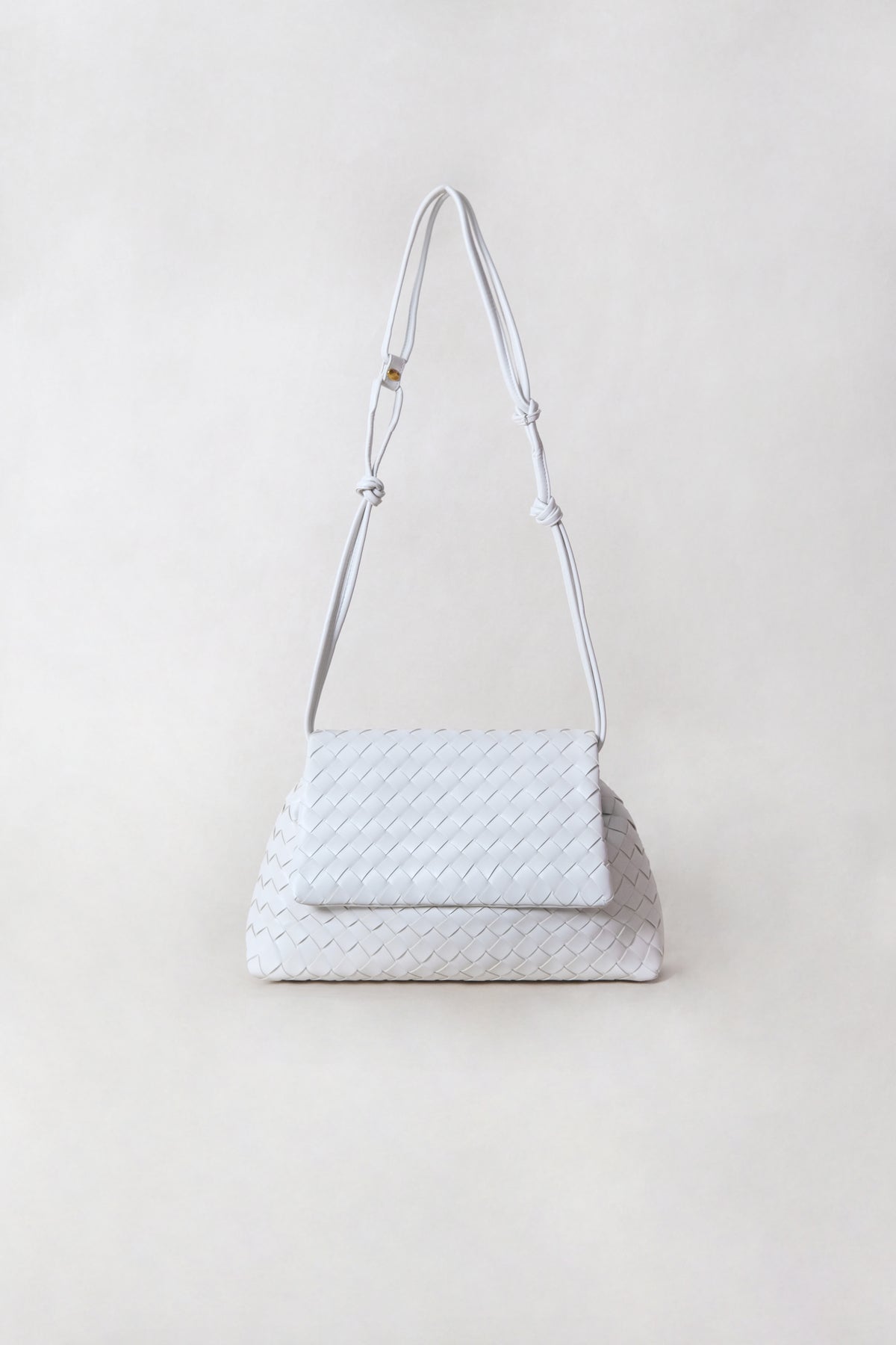 Artisan Classic Messenger Bag - Cream White