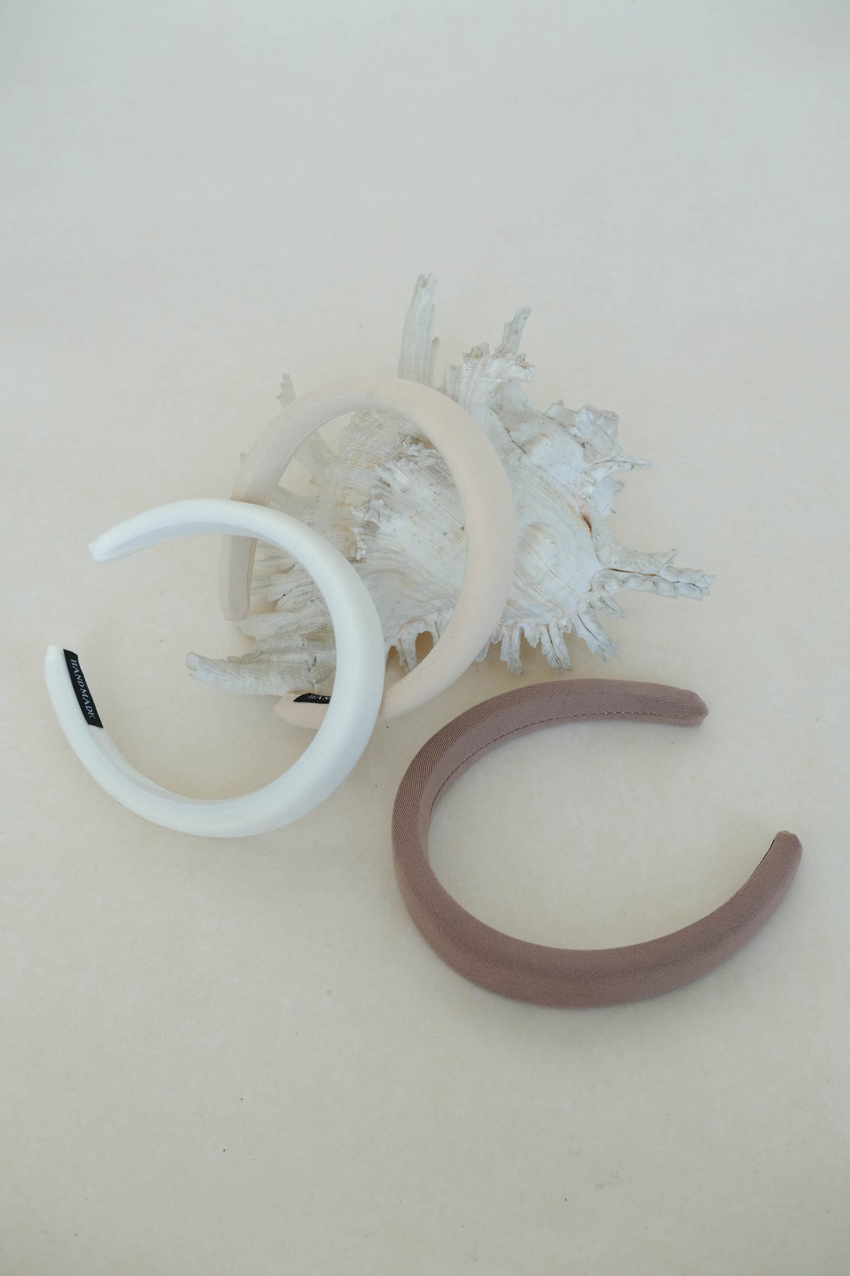 French High Headband in Milk Tea
