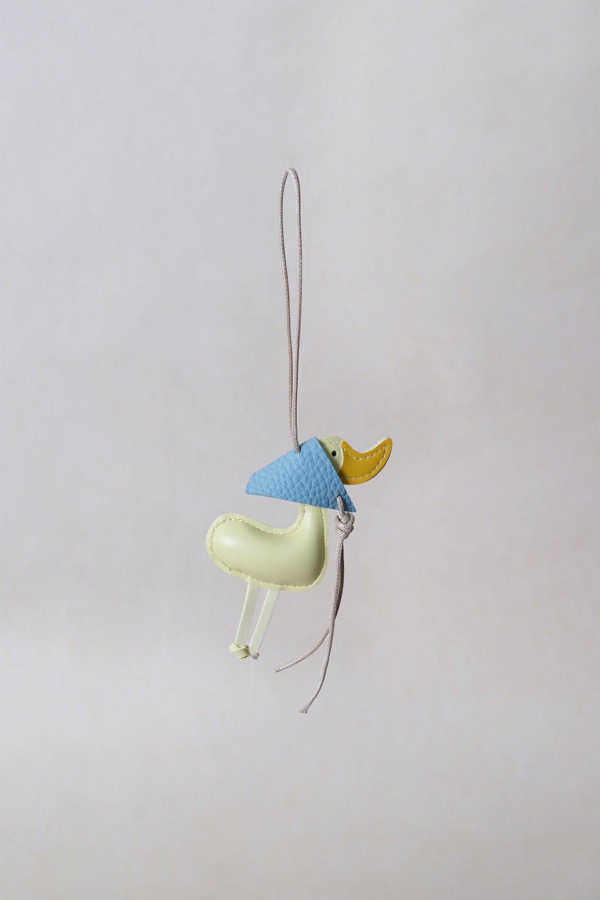 Lucky Duck Charm – Yellow Duck, Blue Hat
