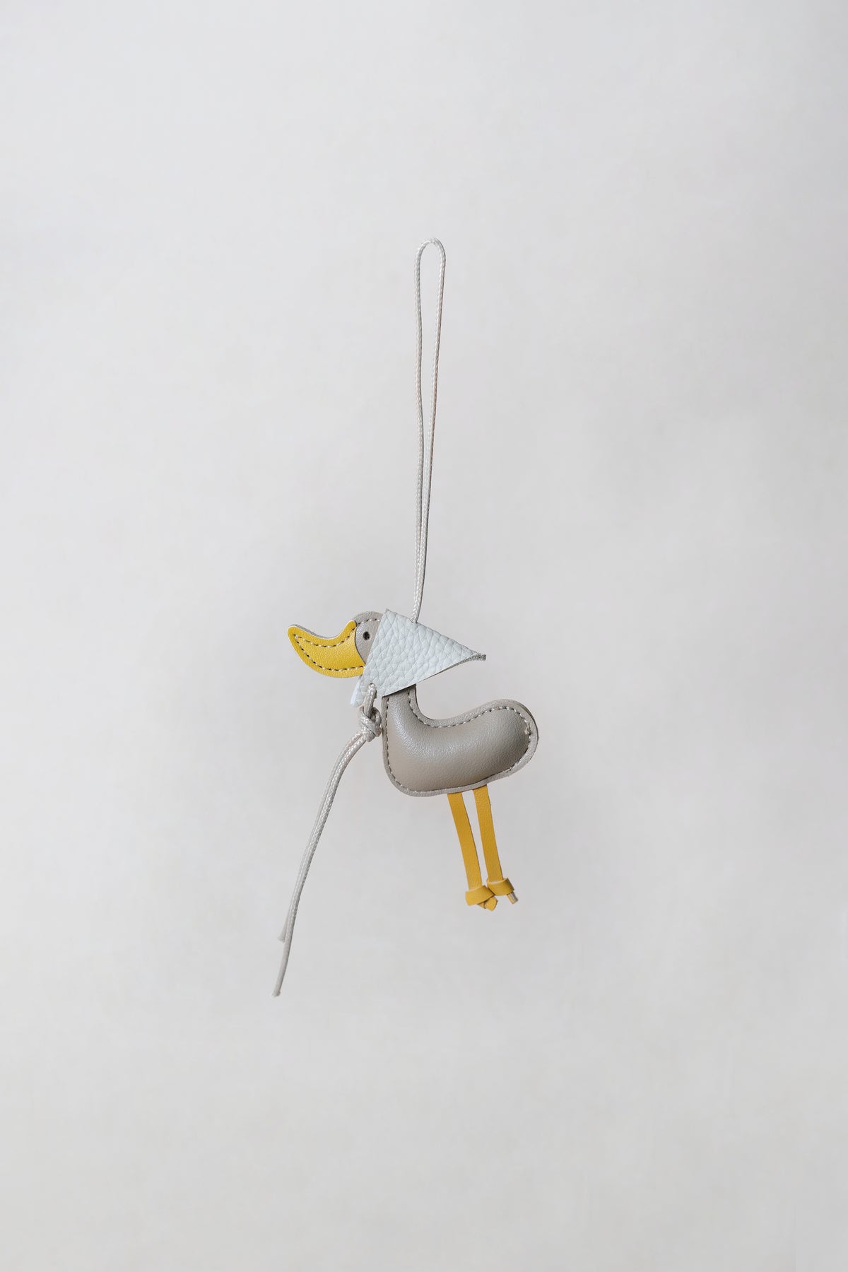Lucky Duck Charm – Khaki Duck, Ivory Hat