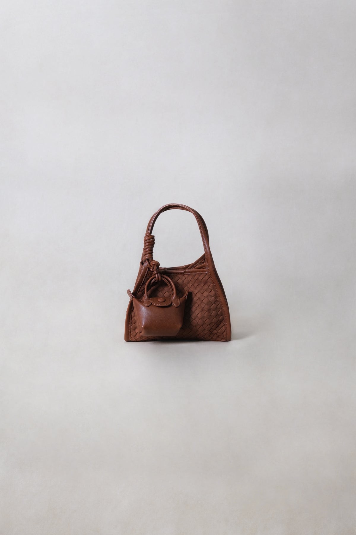 Artisan Grace Basket Bag - Chestnut