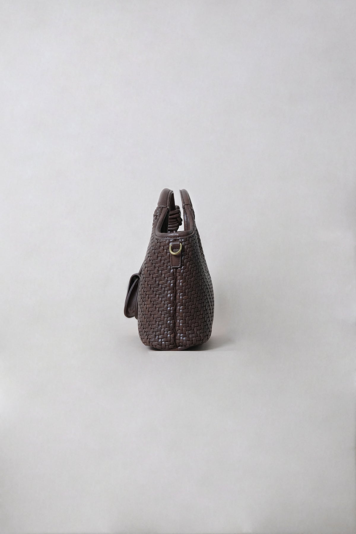 Artisan Sophia Basket Bag - Chestnut Brown