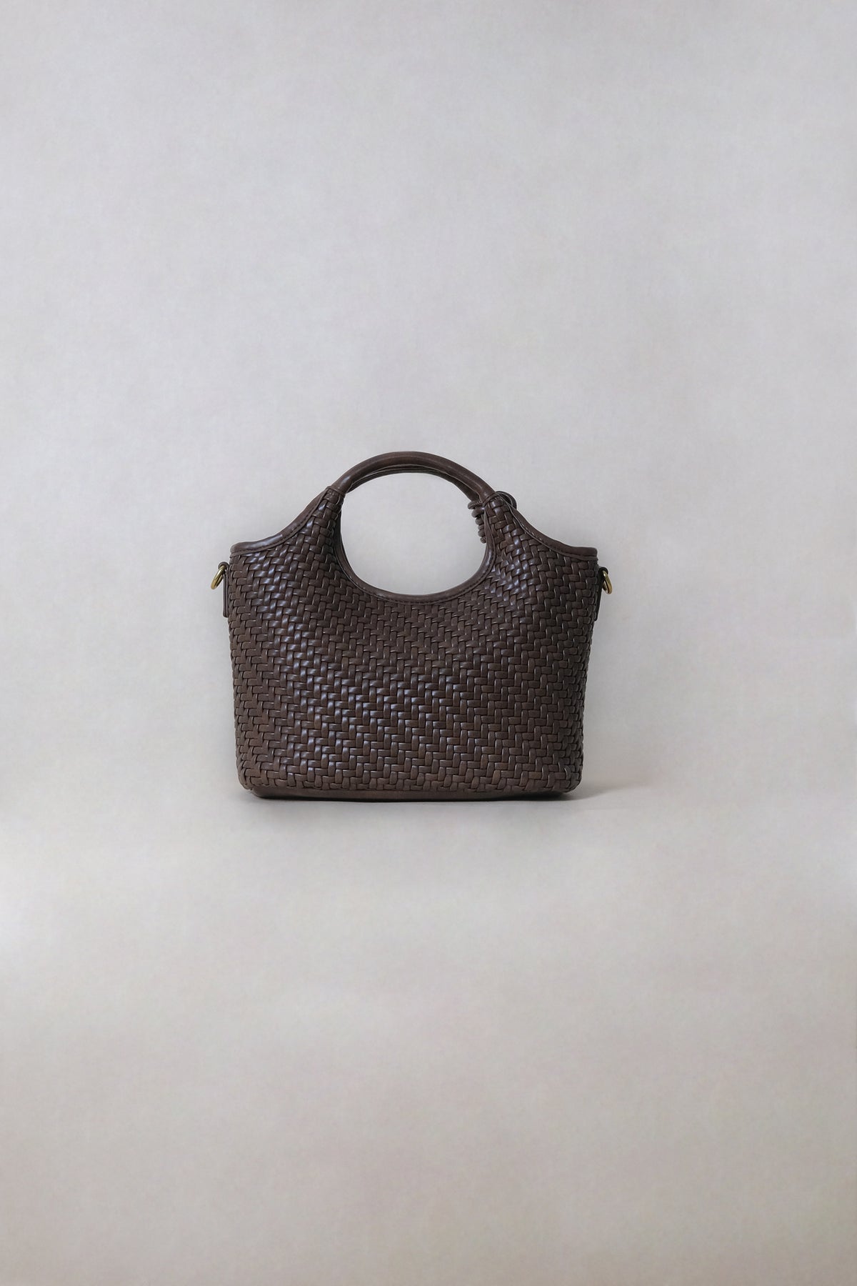 Artisan Sophia Basket Bag - Chestnut Brown