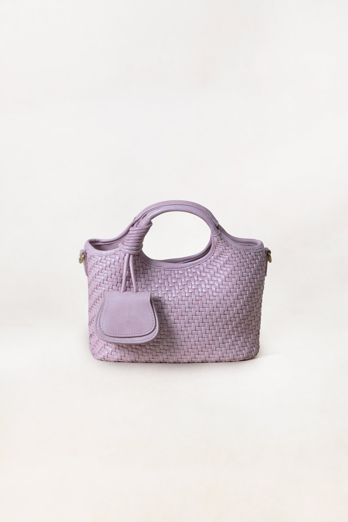 Artisan Sophia Basket Bag - Lotus Pink