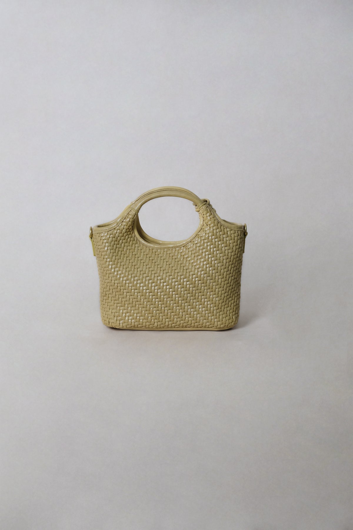 Artisan Sophia Basket Bag - Ginger Yellow