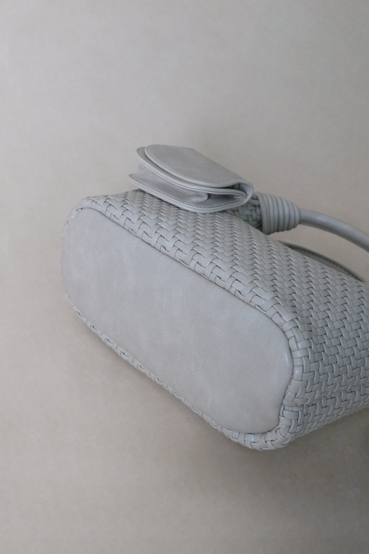 Artisan Sophia Basket Bag - White