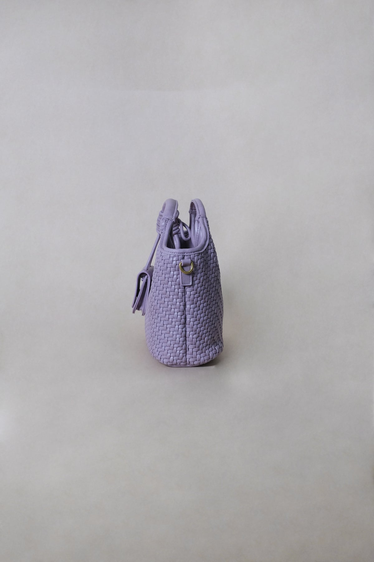 Artisan Sophia Basket Bag - Lavender Purple