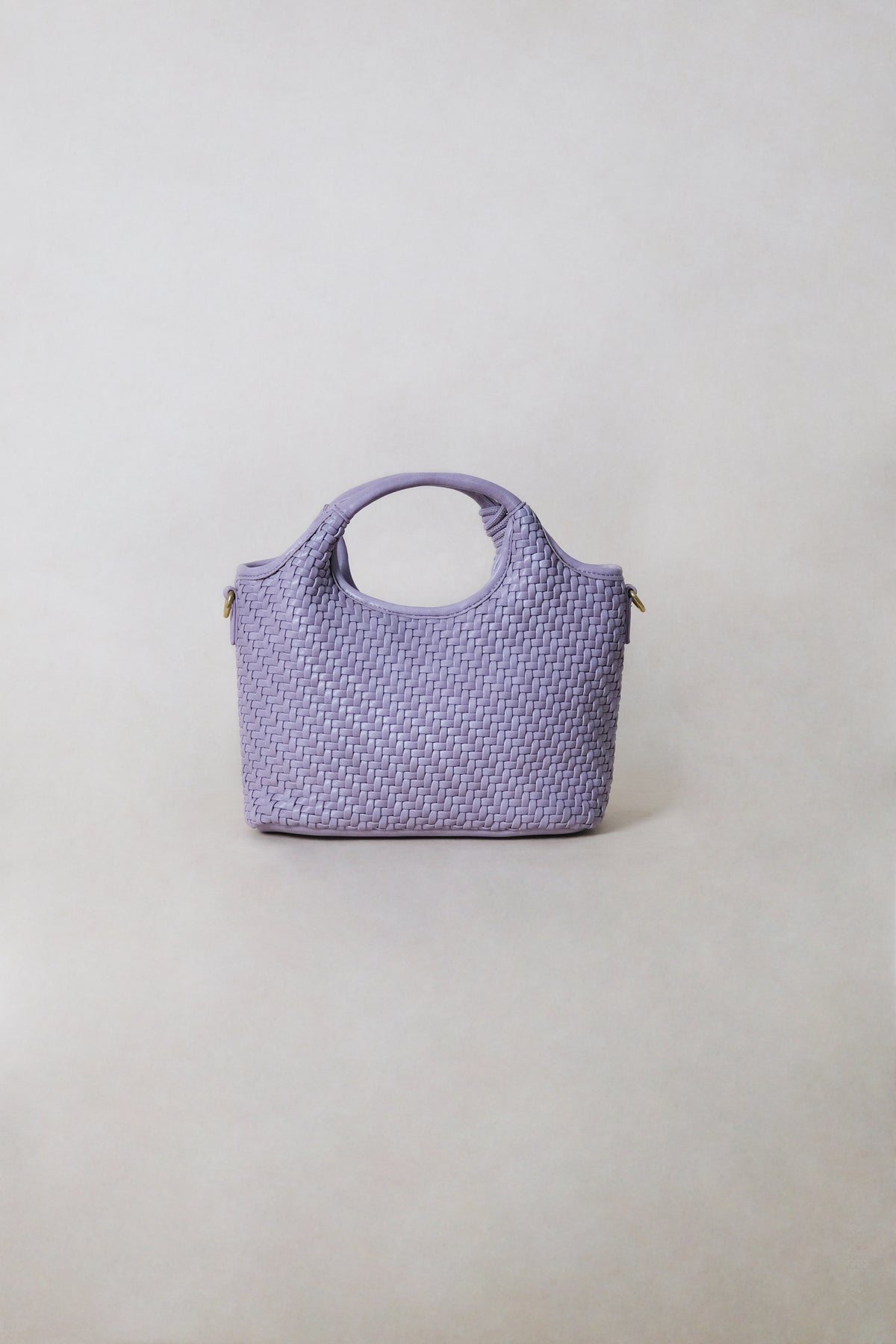 Artisan Sophia Basket Bag - Lavender Purple