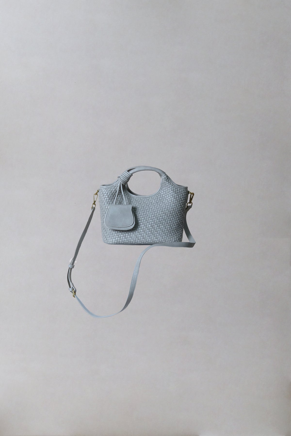 Artisan Sophia Basket Bag - White