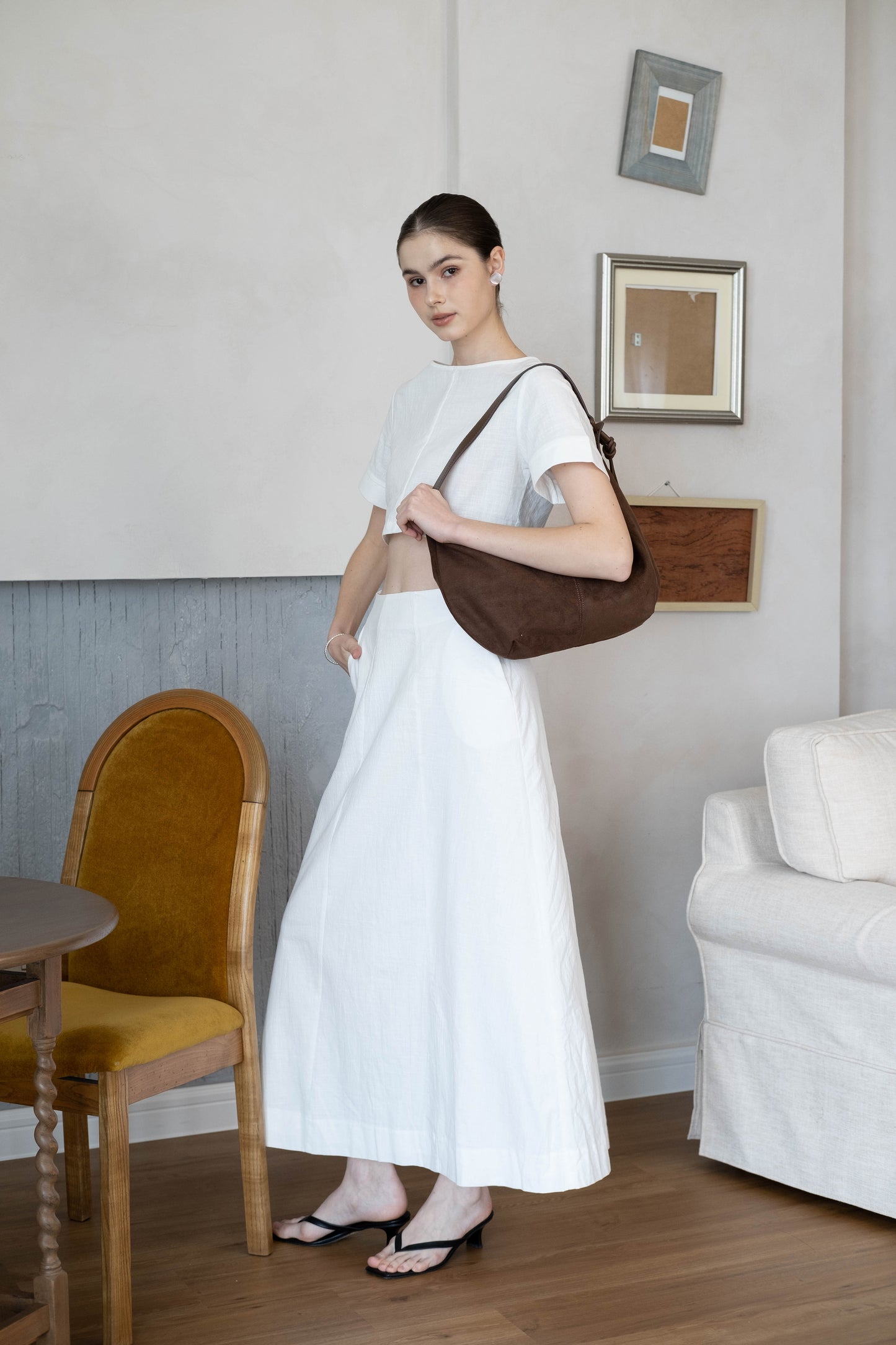 Ivory Linen Elegance Set