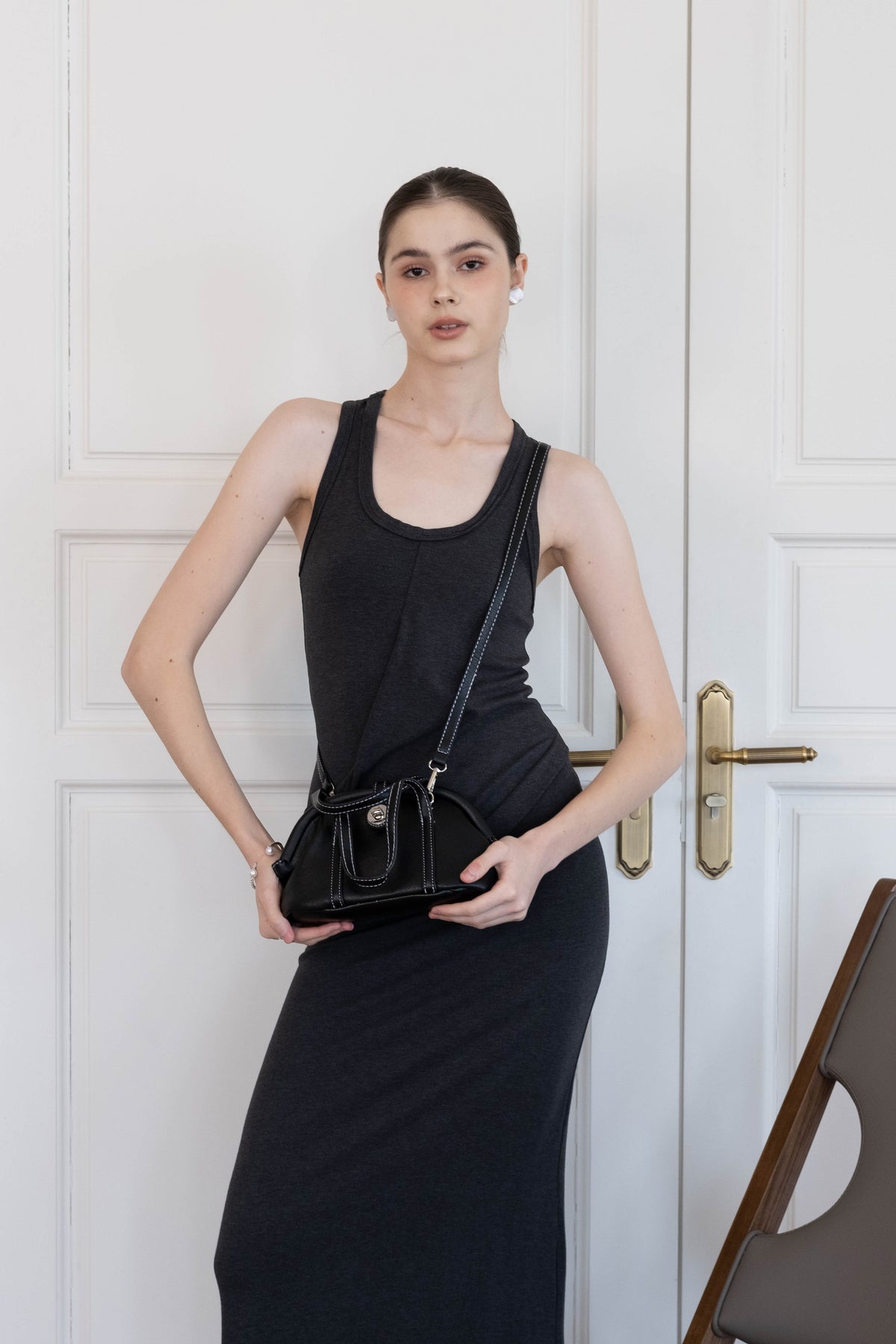 Éla Curve Bag - Classic Black
