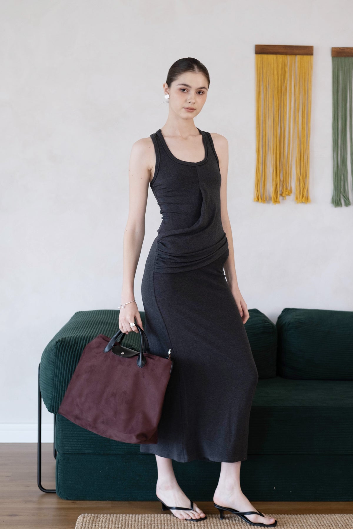 The Large Parisian Bag In Coffee