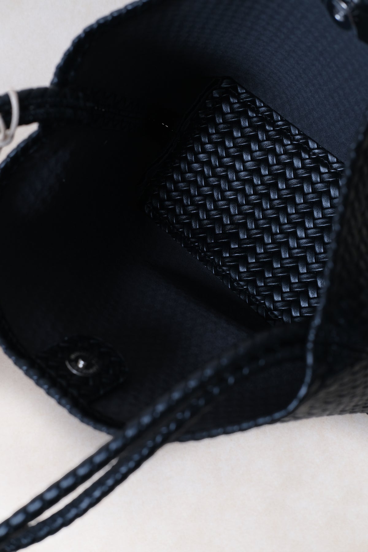 Artisan Heritage Basket Bag - Classic Black (With Charm)