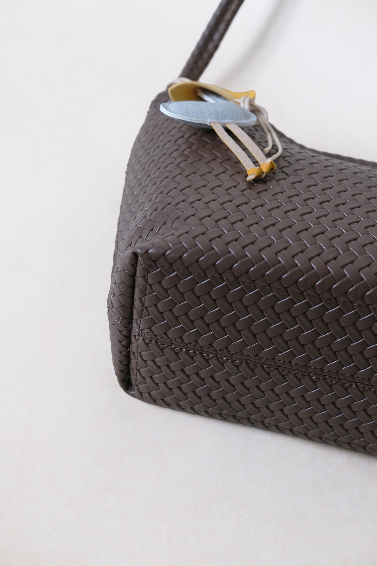 Artisan Heritage Basket Bag - Coffee (With Charm)