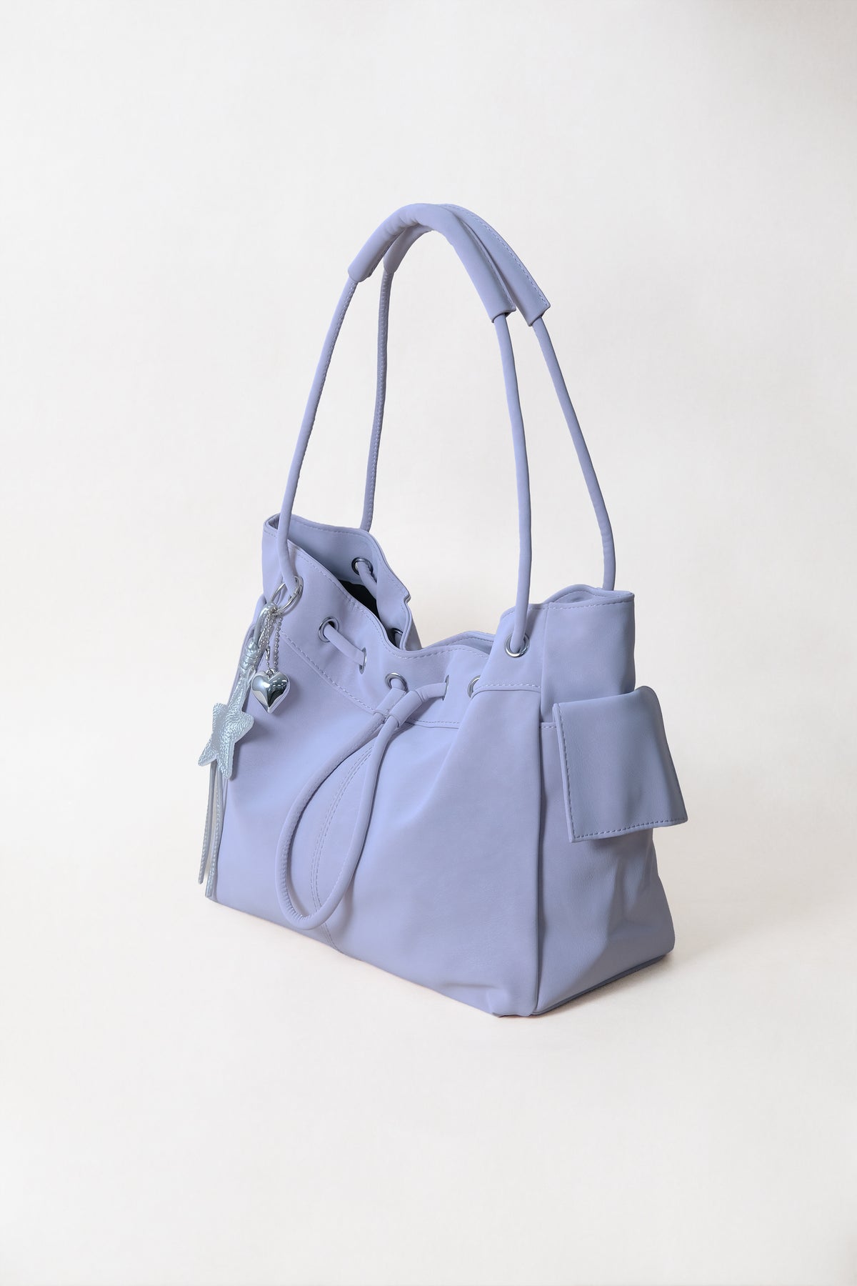 Medium Classic Daily Tote - Light Purple (With Charm)
