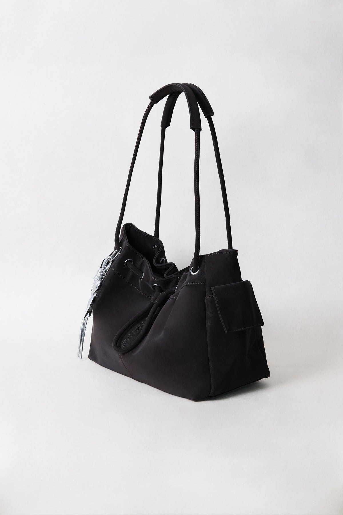 Medium Classic Daily Tote - Coffee (With Charm)