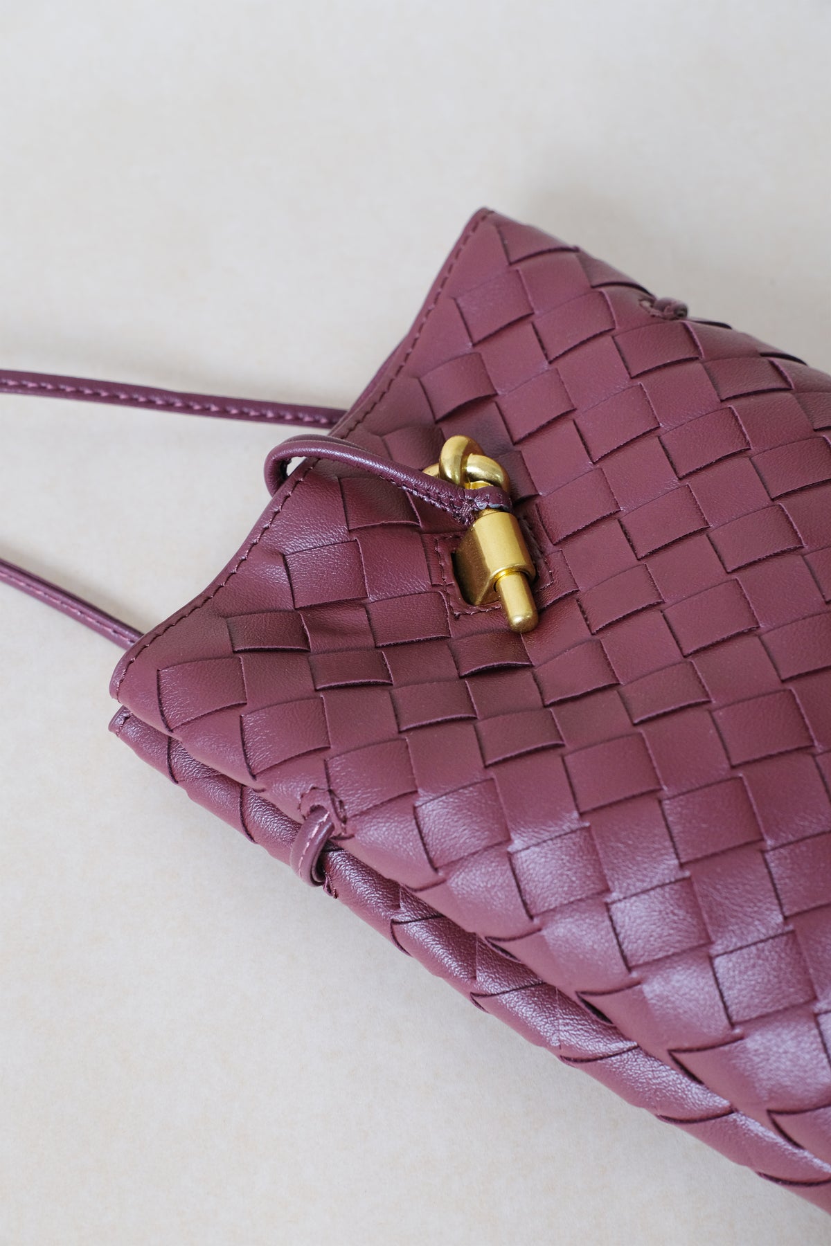 Artisan Élise Mini Bag - Wine Red