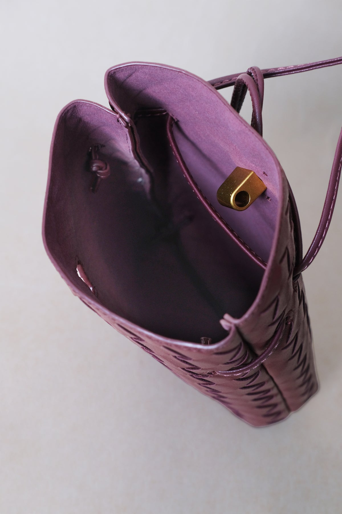 Artisan Élise Mini Bag - Wine Red