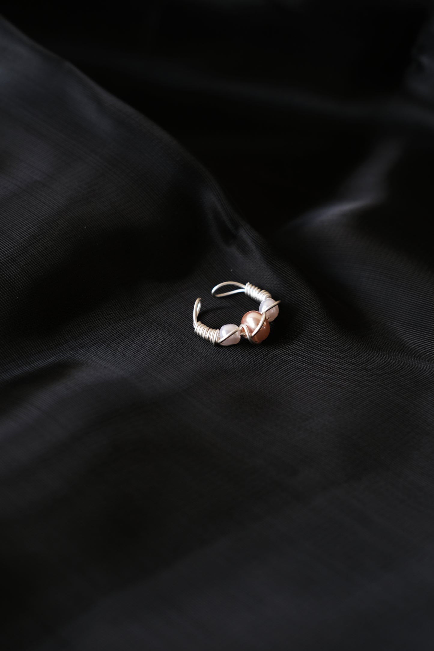 Éclat Crystal Ring - Light Pink