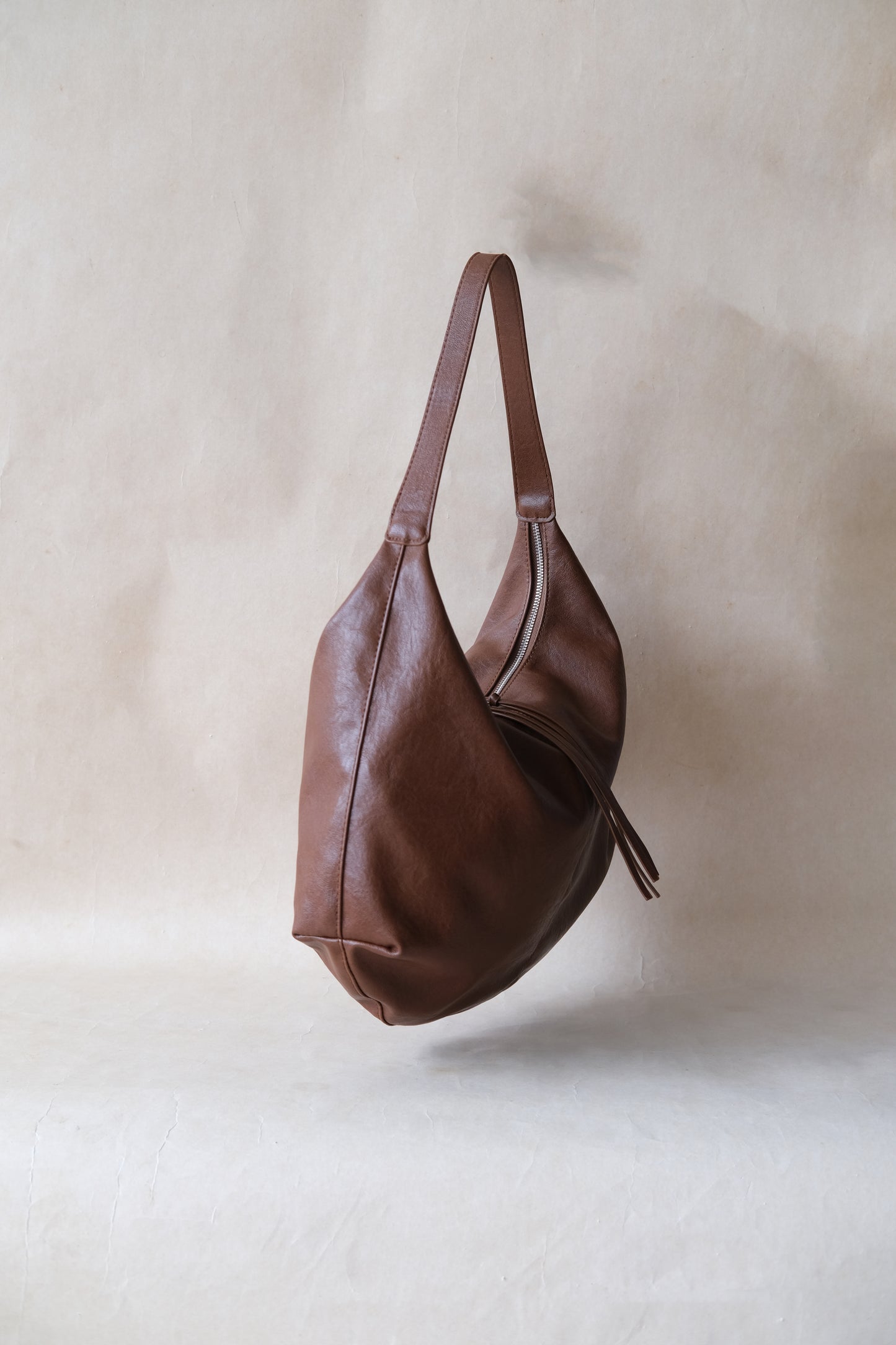 Timeless Soft Carryall Tote - Chestnut