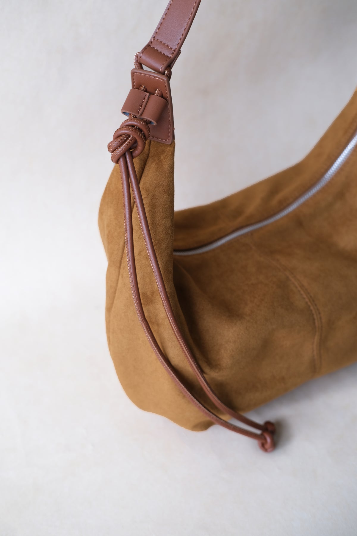 Oversize Dumpling Bag - Camel