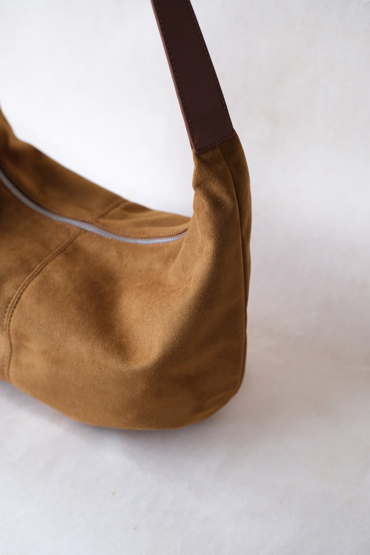 Oversize Dumpling Bag - Camel