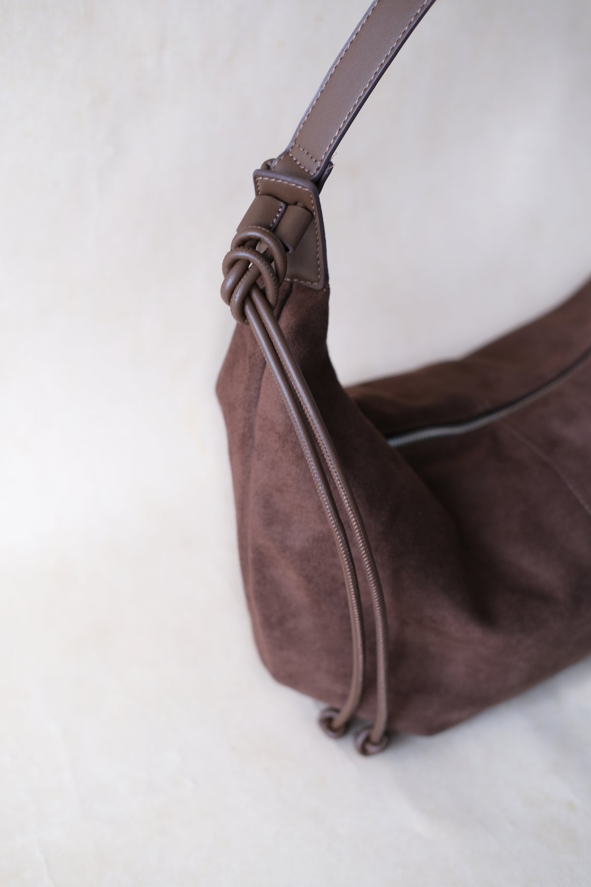 Oversize Dumpling Bag - Coffee