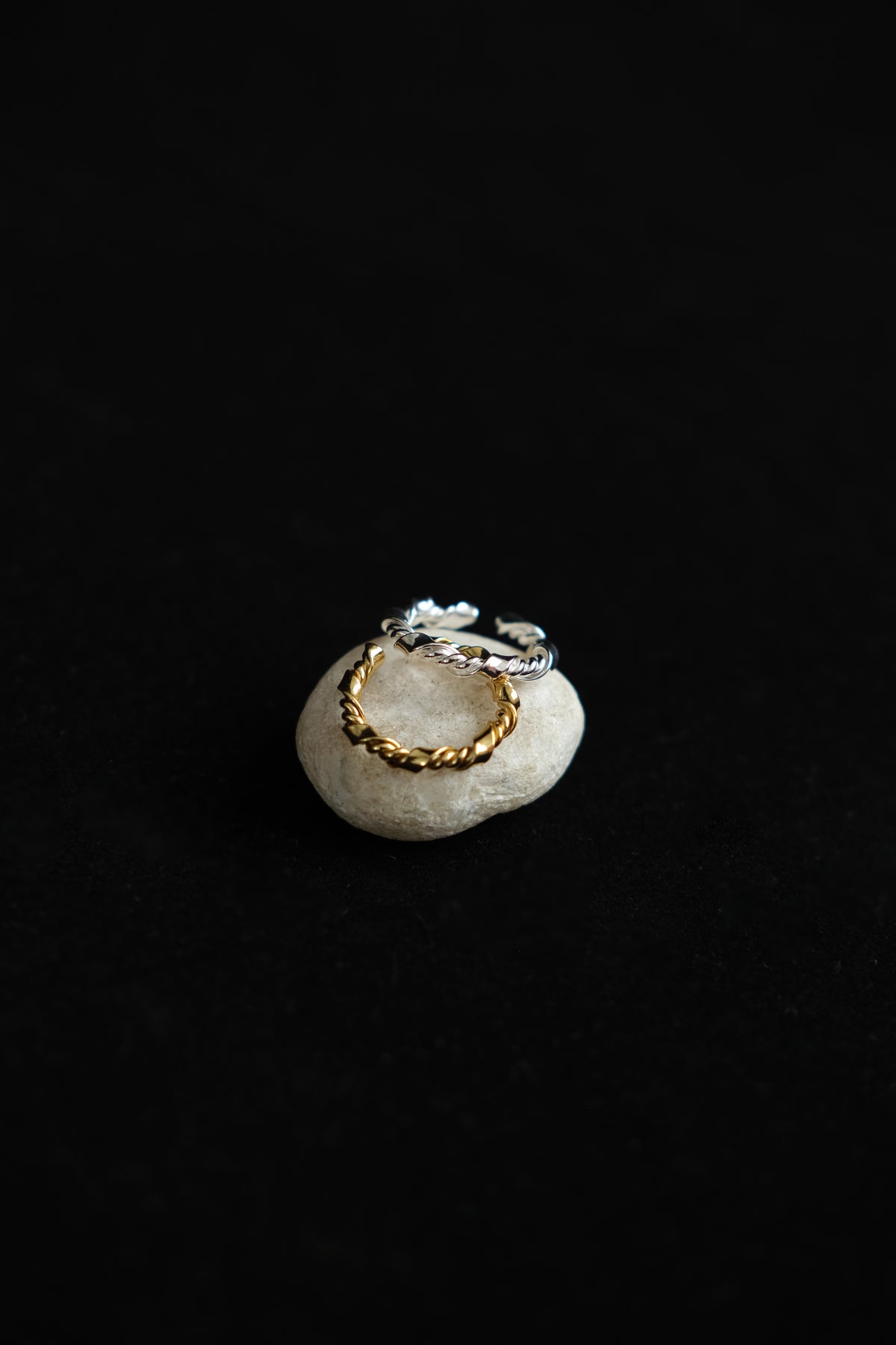 Knotted Ring in Sterling Silver