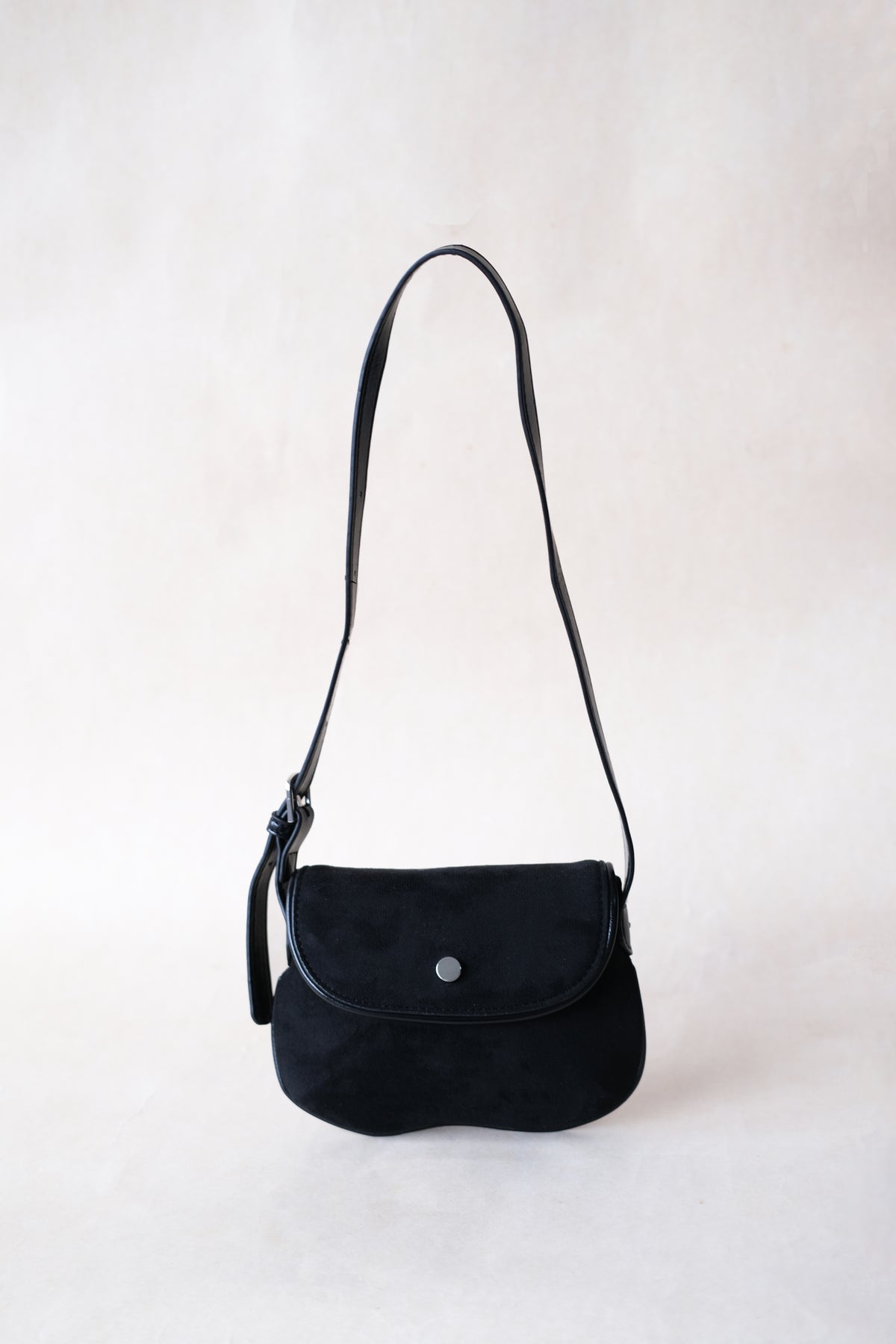 Classic Saddle Underarm Bag - Classic Black