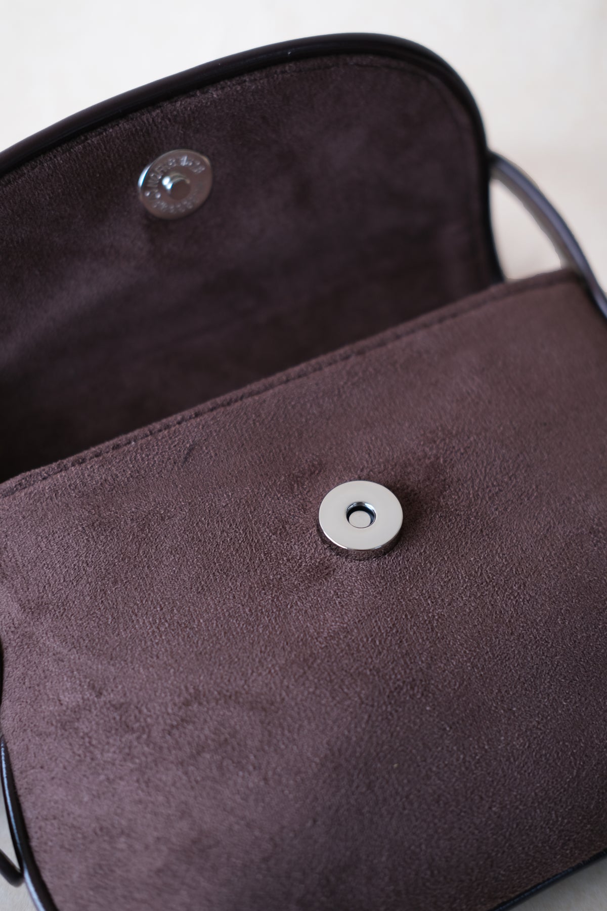 Classic Saddle Underarm Bag - Coffee
