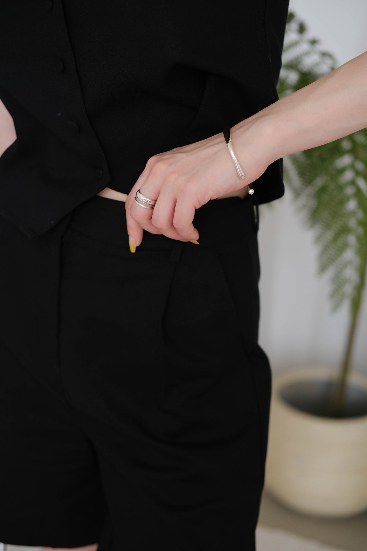French Short Pants In Classic Black