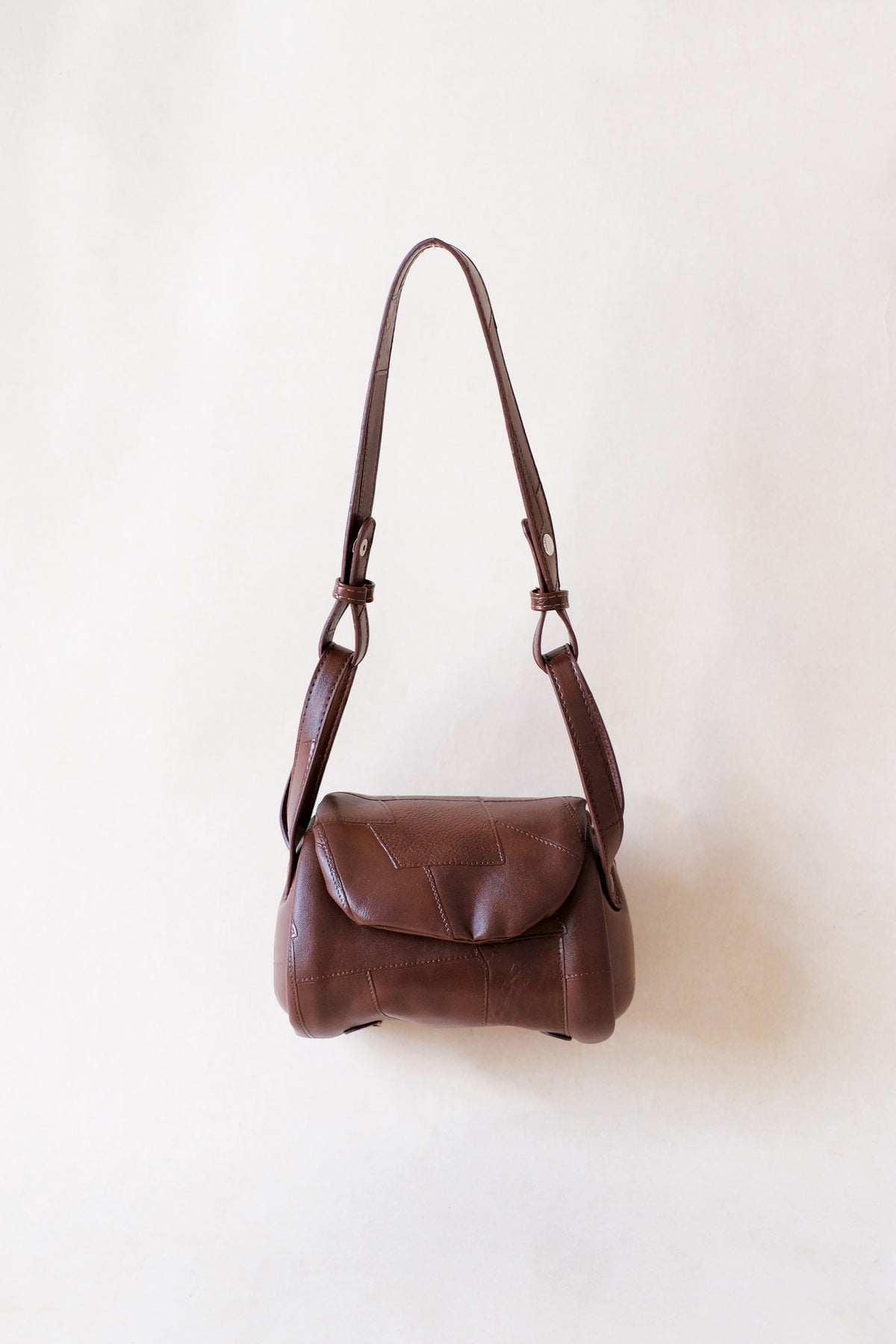 The Bijou Barrel bag - Chestnut