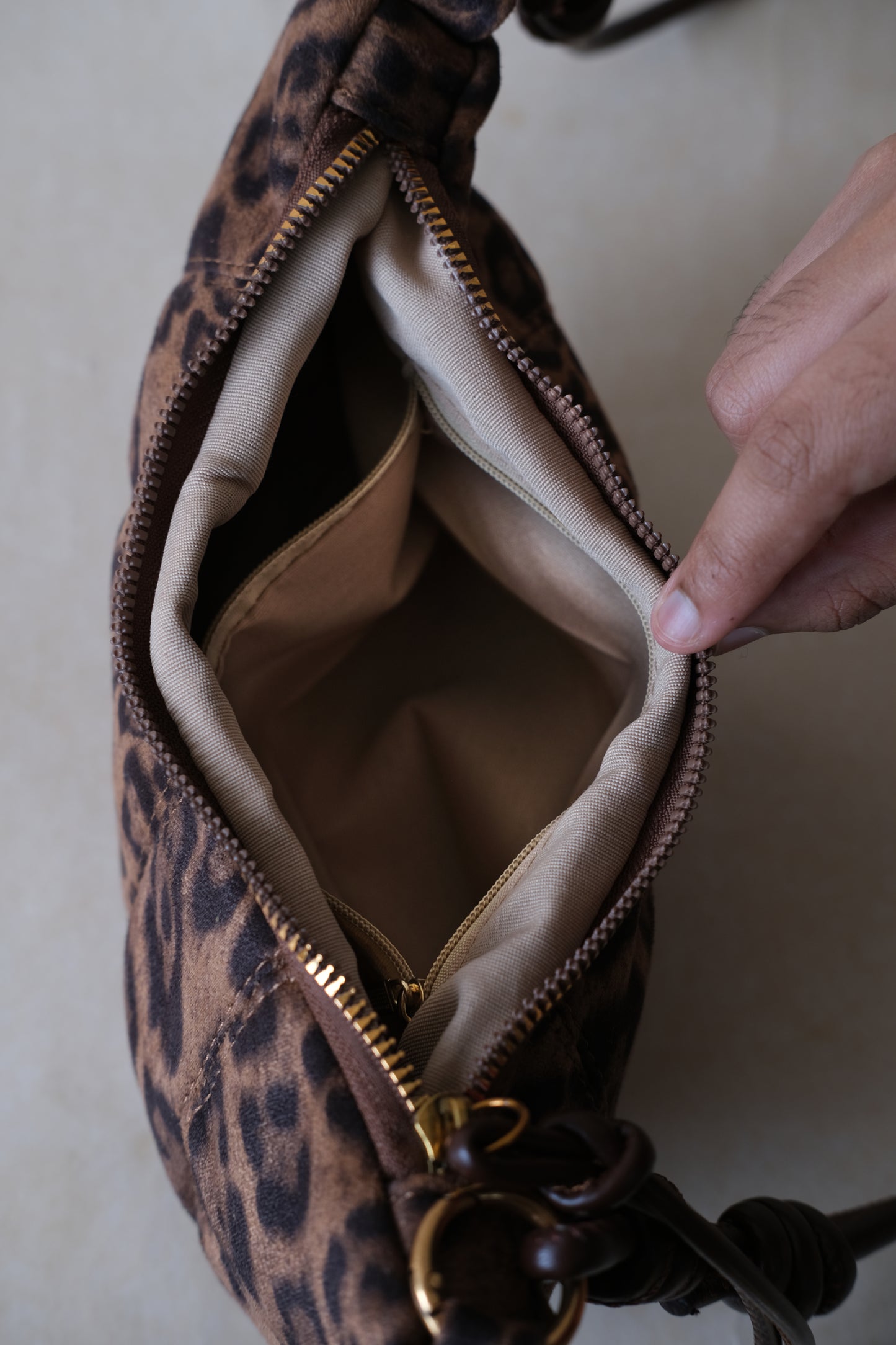 Matte Little Delight - Leopard Brown