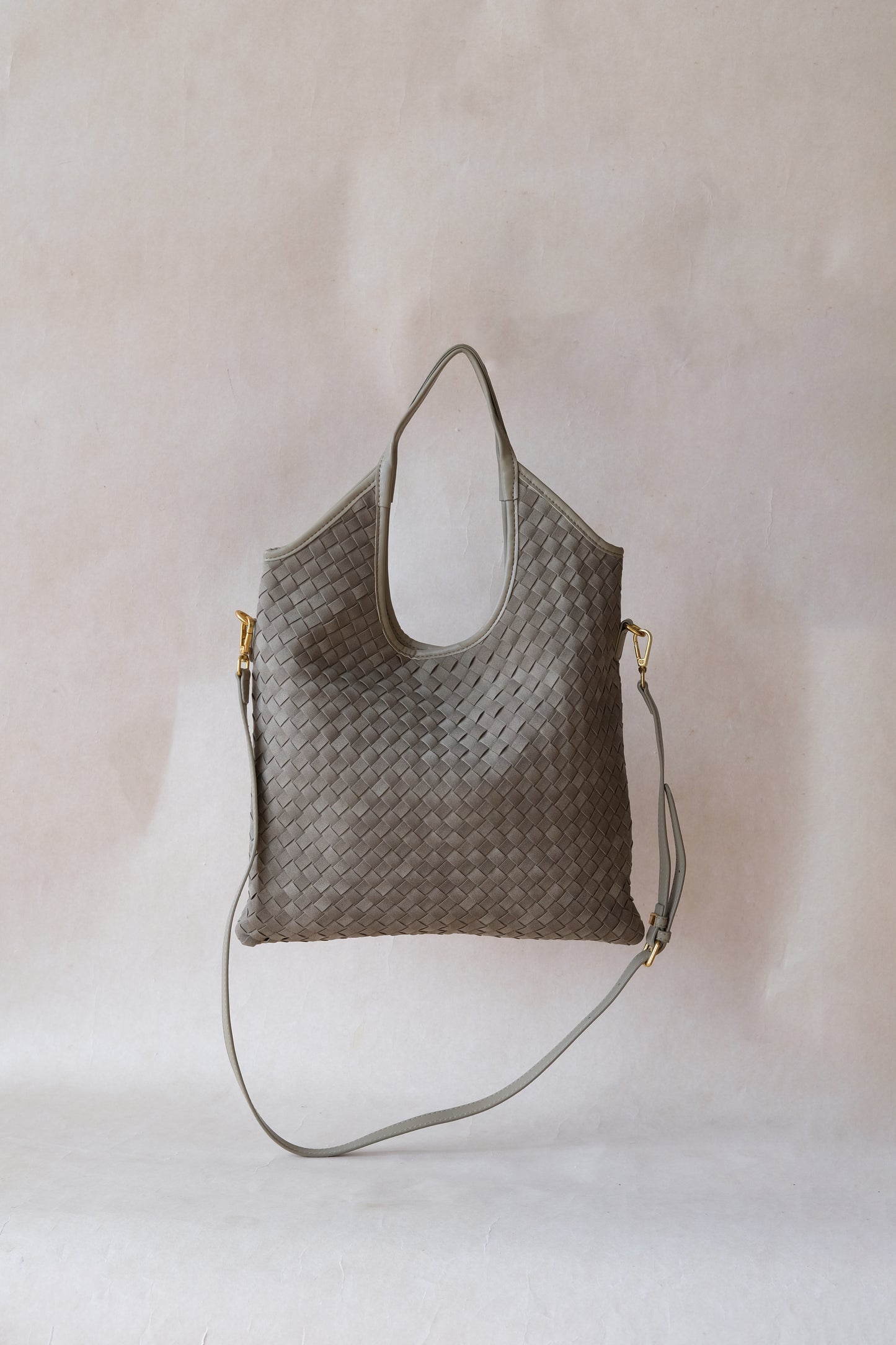 The Artisan Duo Tote - Earthy Green