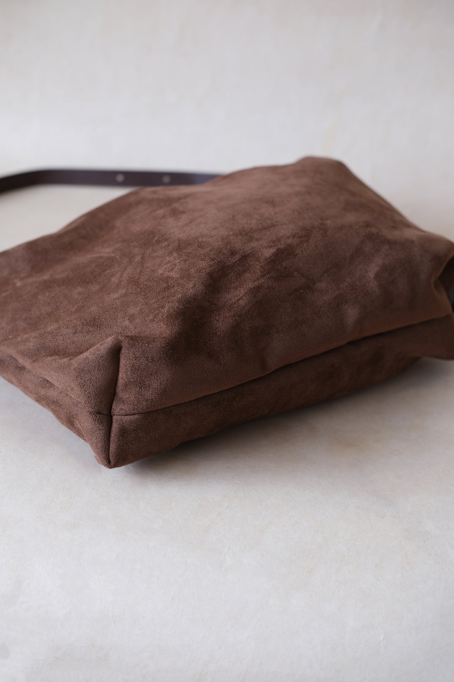 Classic Ruched Bag - Coffee