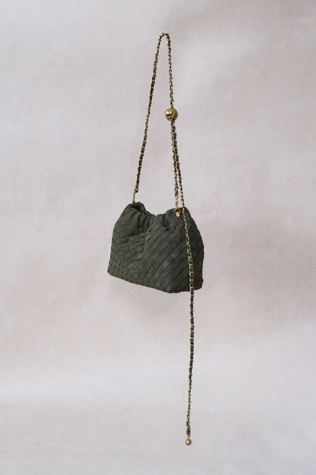 Artisan Signature Cloud Bag - Olive Green