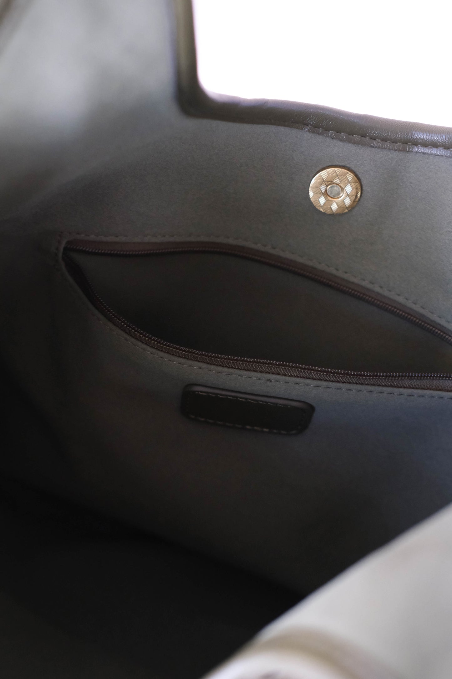 The Artisan Duo Tote - Olive Green
