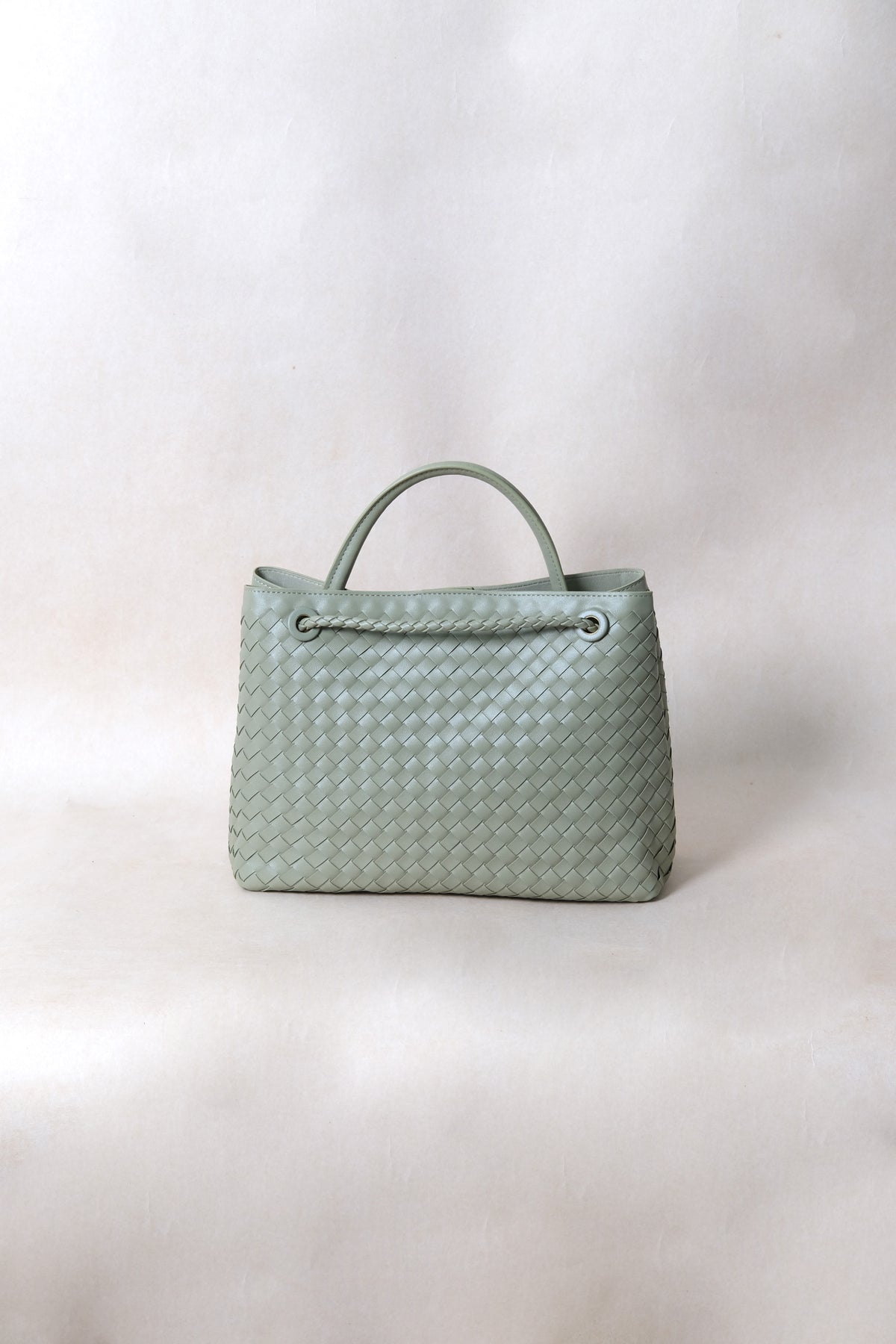 Large Artisan Grace Tote - Mineral Green