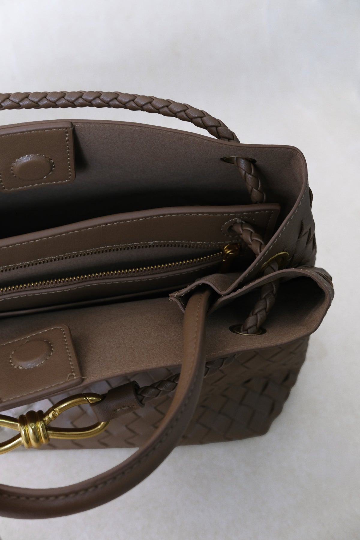 Large Artisan Grace Tote - Walnut Brown
