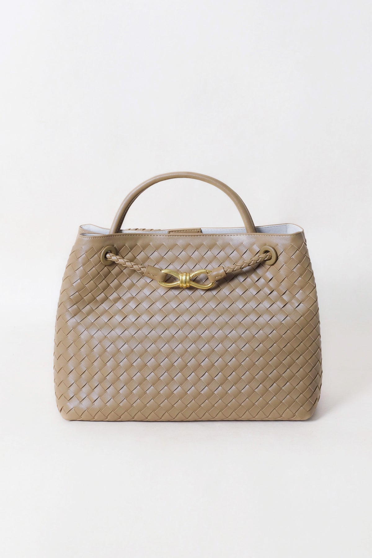 Large Artisan Grace Tote - Khaki