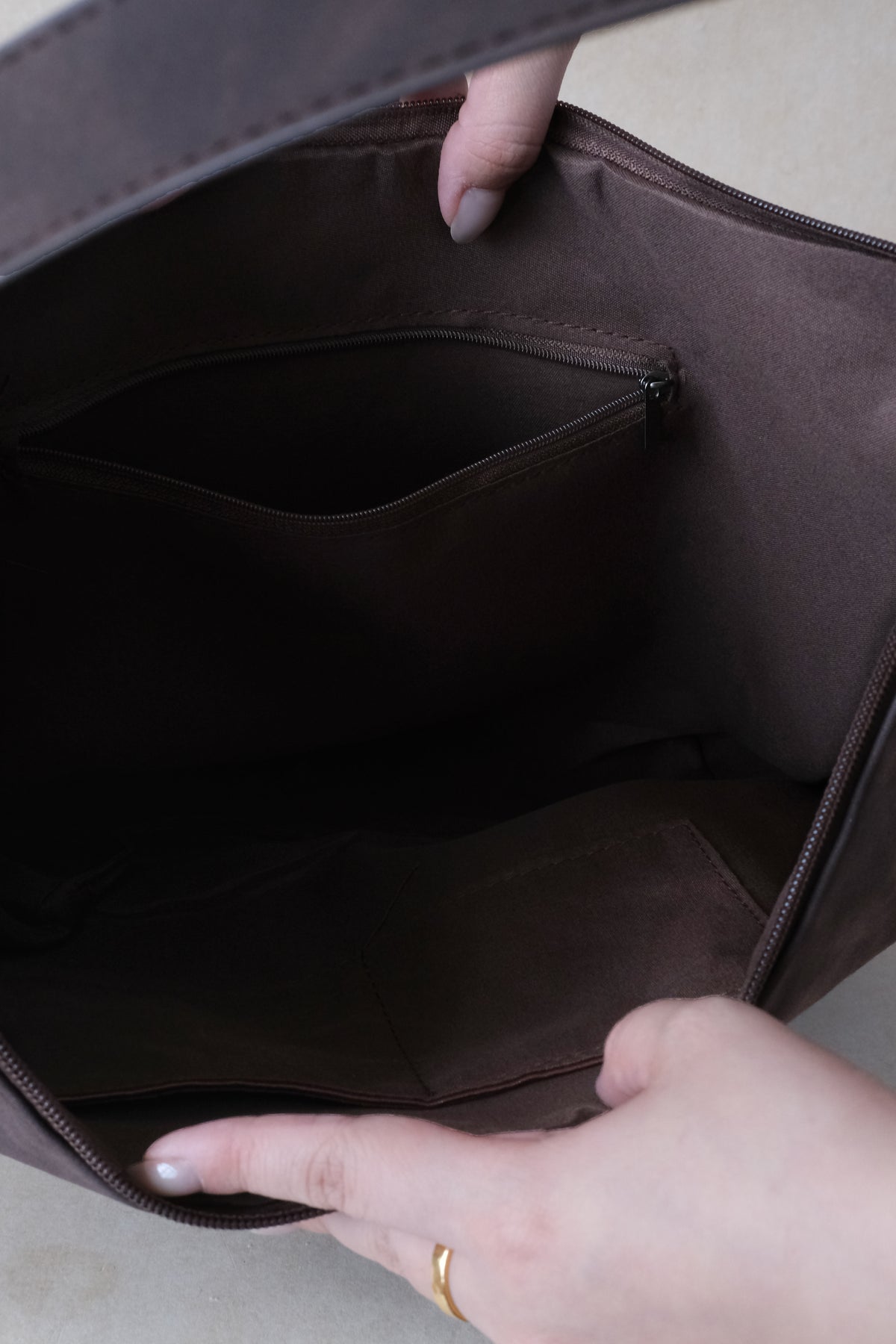 The Essential Grand Bag - Coffee