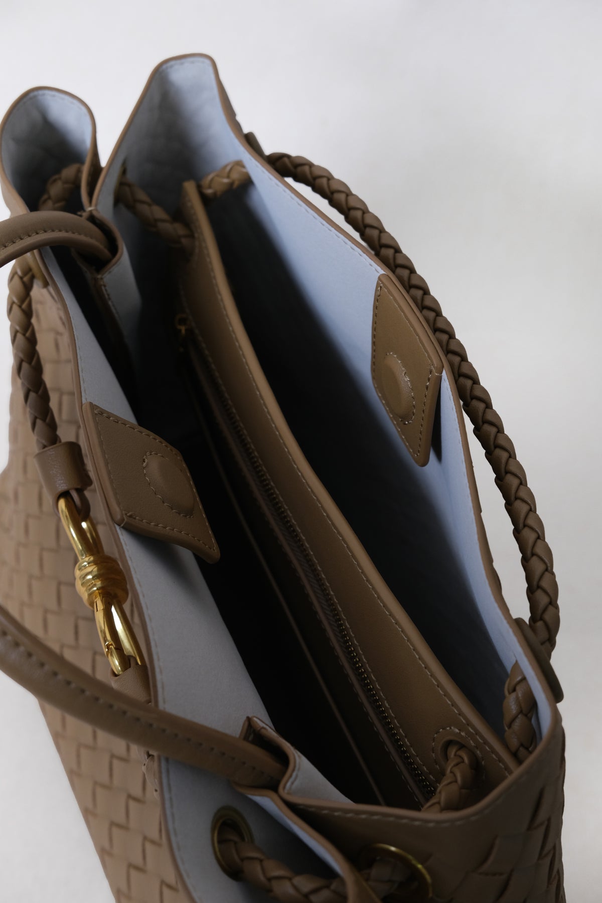 Large Artisan Grace Tote - Khaki