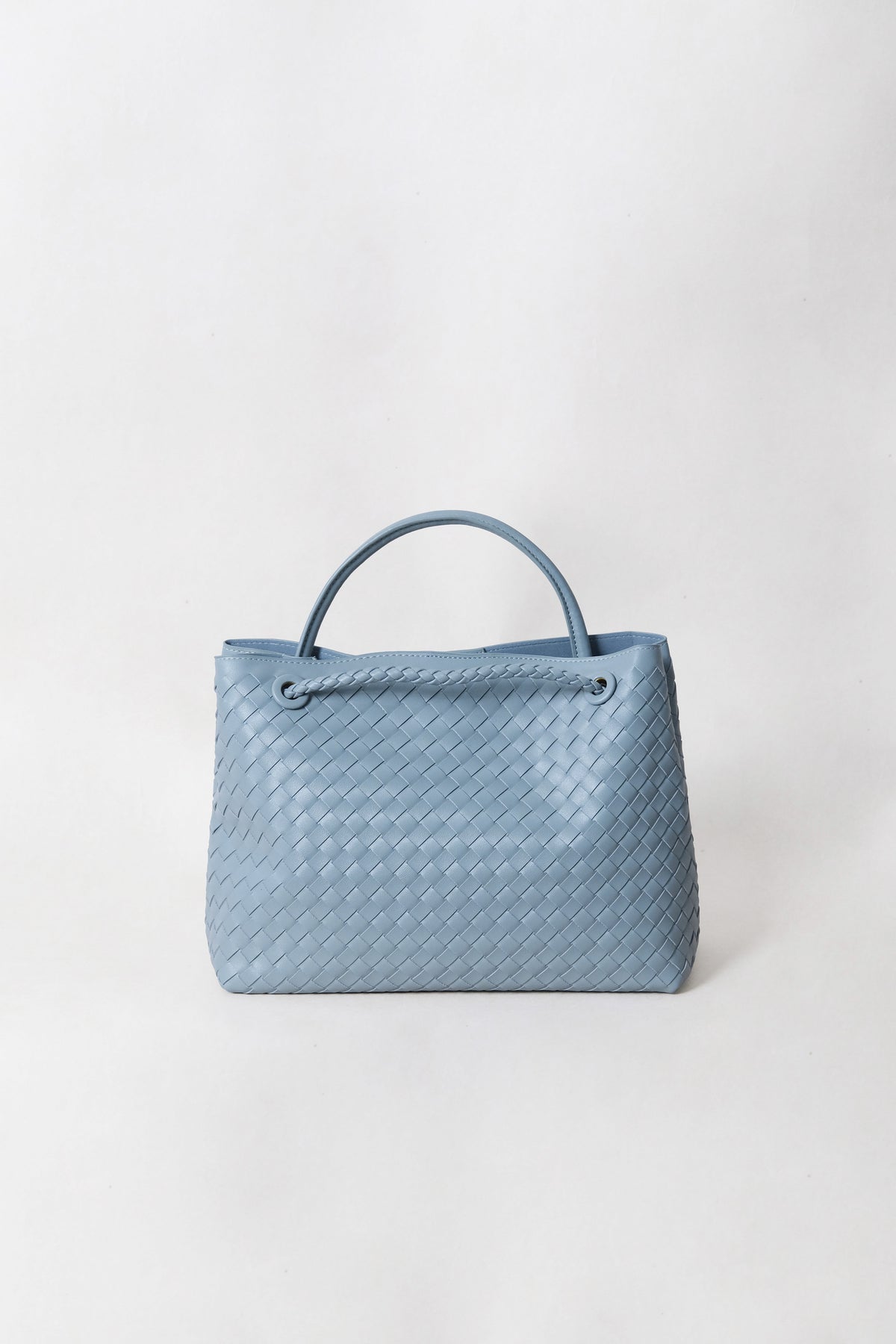 Large Artisan Grace Tote - Dusty Blue