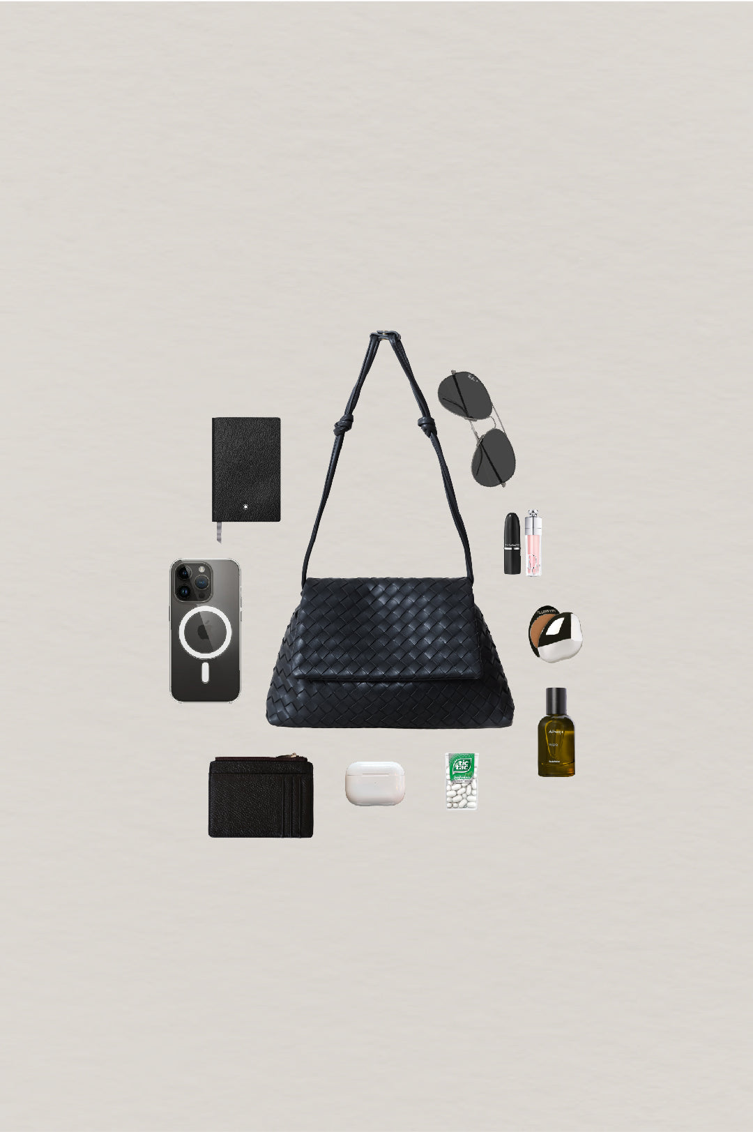 Artisan Classic Messenger Bag - Charcoal Gray